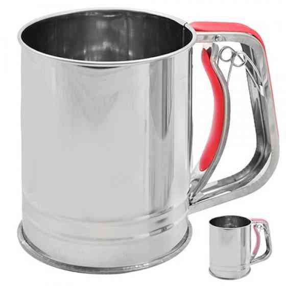 Кружка-сито для борошна Stenson R-16433 13х9,5 см Київ