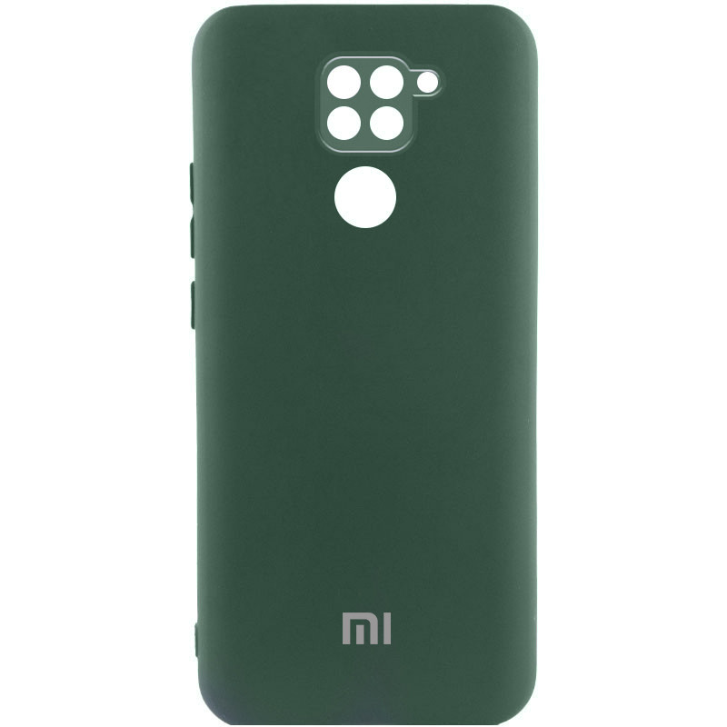 Чехол Silicone Cover Lakshmi Full Camera (AAA) with Logo для Xiaomi Redmi Note 9 / Redmi 10X Херсон - зображення 1