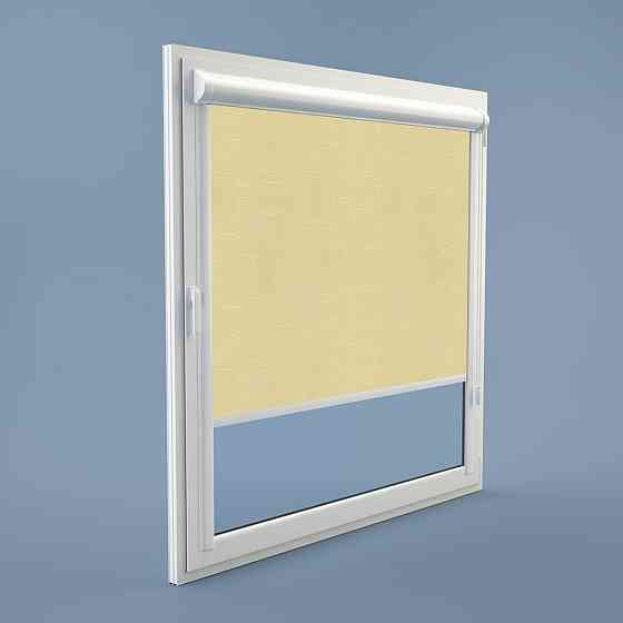 Рулонна штора Rolets Топаз 2-875-725 72.5x170 см закритого типу Світло-бежева Киев