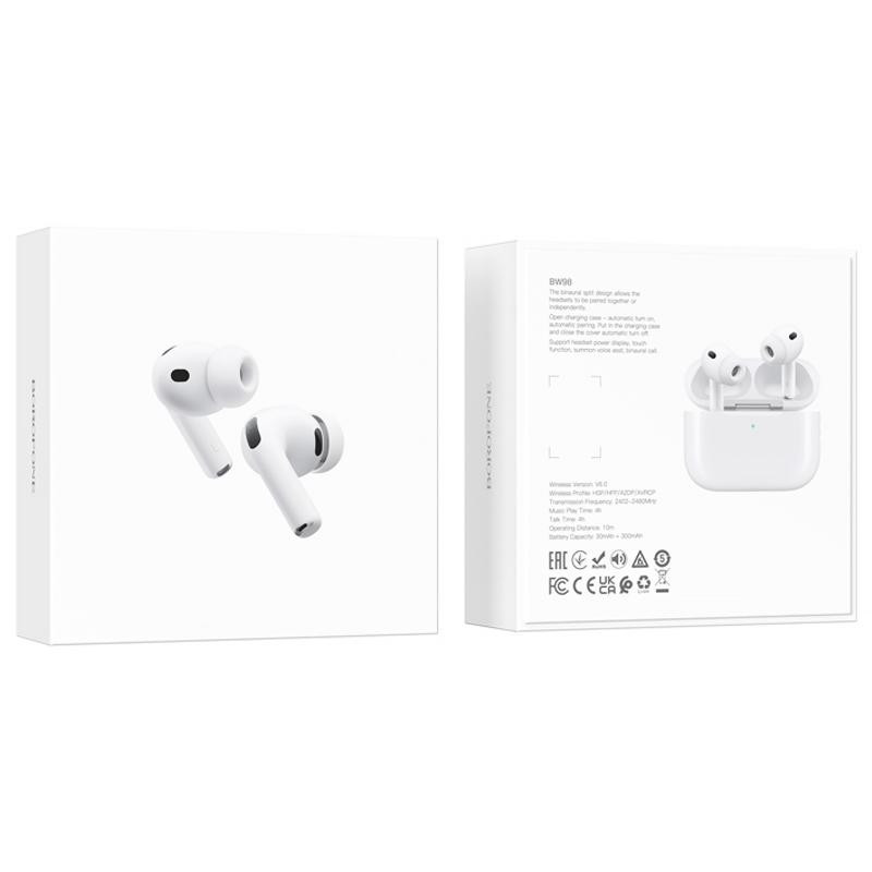 Беспроводные TWS наушники Borofone BW98 Херсон - зображення 2