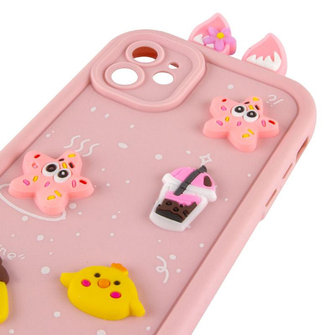 Чехол TPU Toys Case with Ears для Apple iPhone 12 (6.1") Херсон - зображення 4