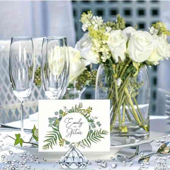 Подставка для меню, посадочной карточки или ценников Кристаллы Leeseph 6шт Одеса