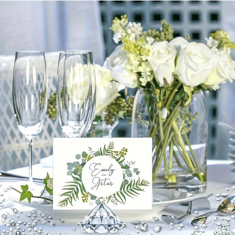 Подставка для меню, посадочной карточки или ценников Кристаллы Leeseph 6шт Одесса - изображение 5