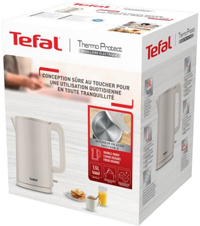 Электрочайник Tefal KO140BE0 1.5 л бежевый Киев - изображение 8