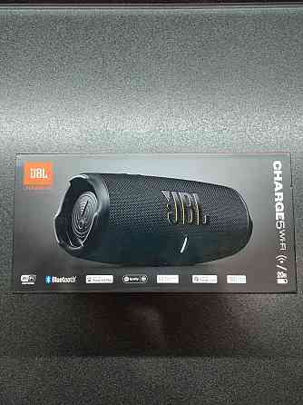 Колонка JBL Charge 5 Wi-Fi Black Bluetooth — нова, оригінальна, запакованаа Київ