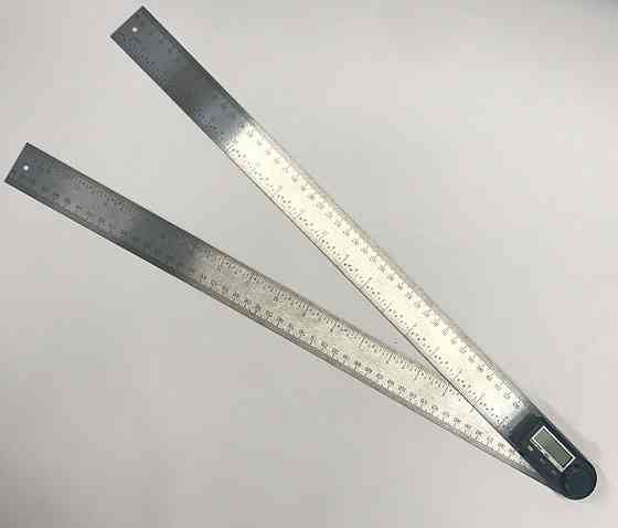 Электронный угломер с линейкой 500 мм PROTESTER 5423-500 Харків