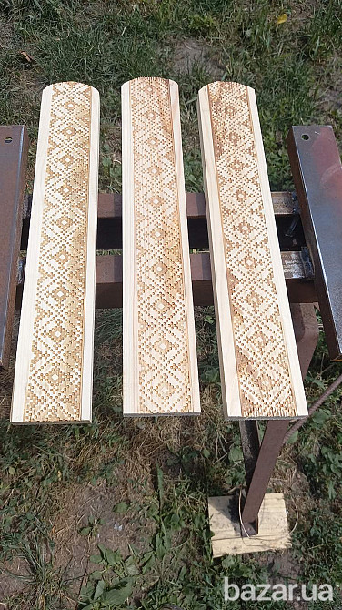 деревянный штакетник с тиснением 10 грн шт Киев - изображение 1