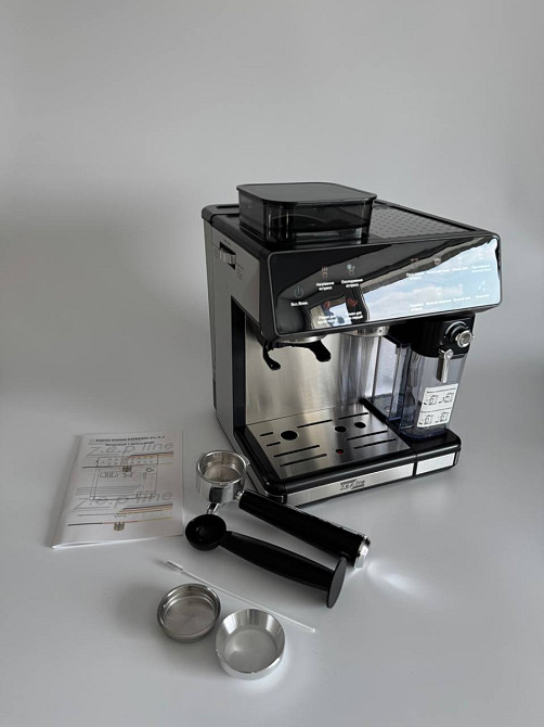 Кофемашина со встроенной кофемолкой Zepline ZP-6807 20 Бар 1500 Вт Київ - зображення 8