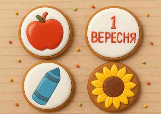 Пряники до 1 вересня Бориспіль