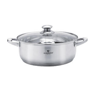 Каструля з кришкою Blaumann BL-3312 7 л 11.5х28 см Киев - изображение 1