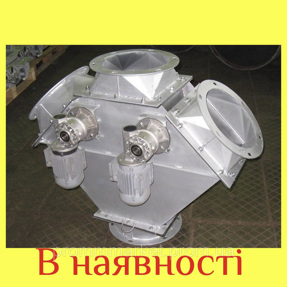 Клапан перекидний с мотор-редуктором Ø200 Дніпро - зображення 1