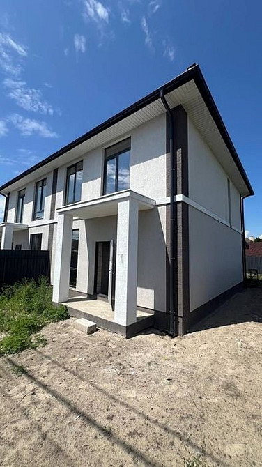 Котедж/дуплекс 116м2 3/4 спальні, 2,5 сотки готовий до ремонту Бровары - изображение 1