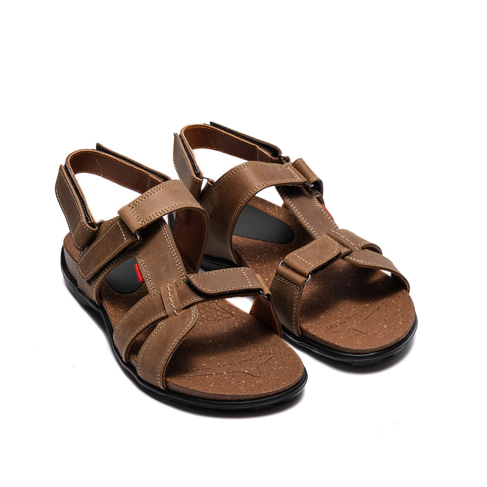 Мужские кожаные сандалии Antec Olive Киев - изображение 3