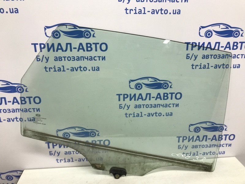 Стекло двери заднее правое Kia Ceed ED 1.6 DIESEL D4FB 2006 (б/у) Киев - изображение 1