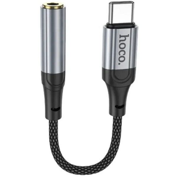 Адаптер Hoco LS36 Fresh Digital Type-C to 3.5 mm audio converter Black (Код товару:38087) Харків - зображення 1