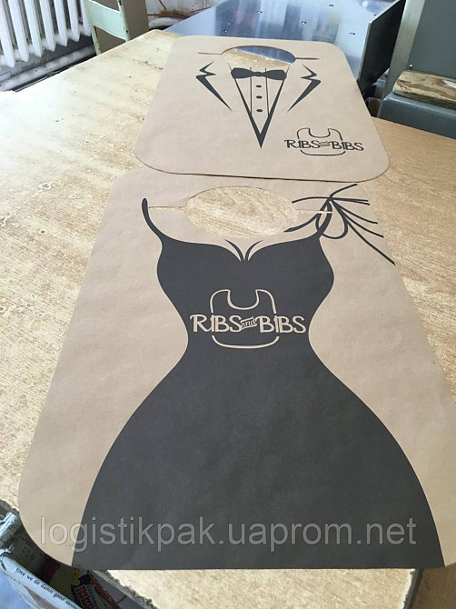 Бумажный слюнявчик нагрудный Харків - зображення 3