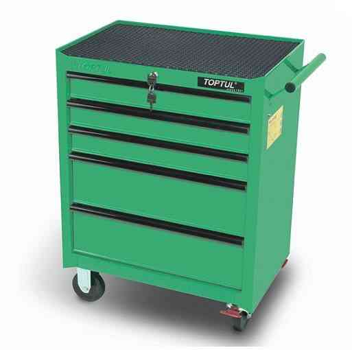 Подкатная инструментальная тележка TOPTUL 5 секций (под верстак) TCAB0501 Харків