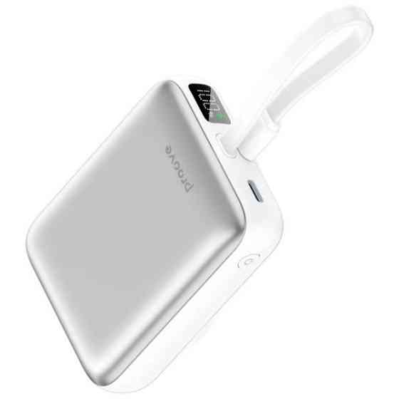 Power Bank Proove Neutron 22.5W 10000mAh Silver/White (PBNE22022206) (Код товару:42991) Харьков