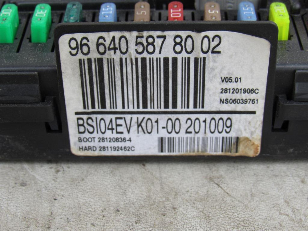 Блок управления двигателем Citroen Berlingo 1.6 hdi 2008-2015 (0281013872) Ковель - изображение 6