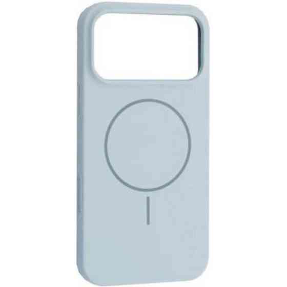 DM Чохол Silicone Case Thin Circle with MagSafe для iPhone 17 Pro Max New Sky Blue Харьков
