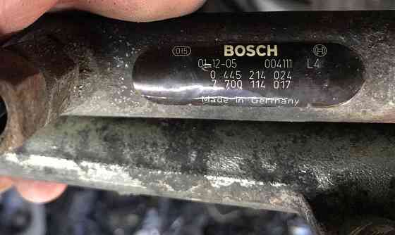 Б/у топливная рампа Renault 1, 9 dci, BOSCH, 0445214024, 7700114017 Кропивницкий