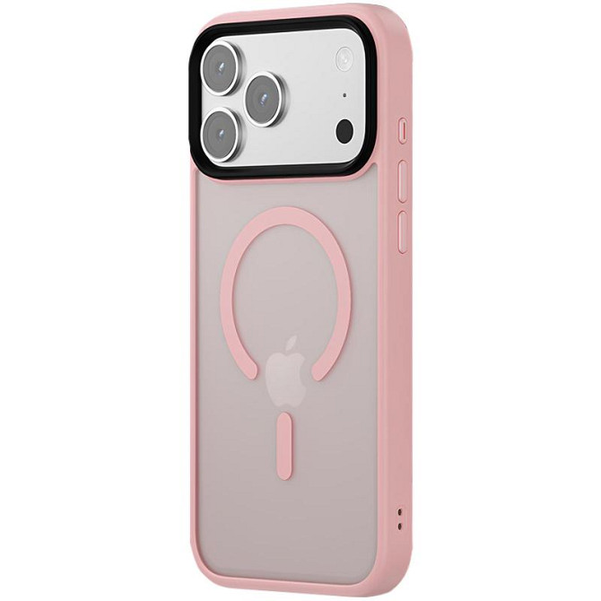TPU+PC чехол Metal Buttons with MagSafe Colorful для Apple iPhone 17 Pro Max (6.9") Херсон - изображение 2