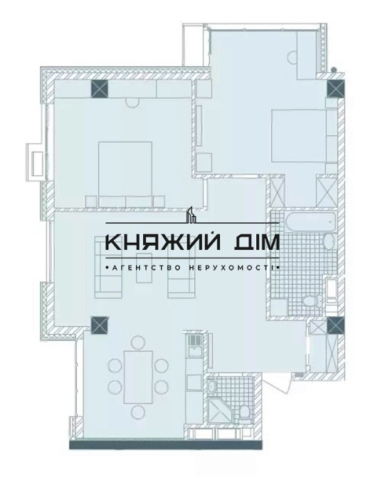 Сдается 3 к.кв. в ЖК Бульвар фонтанов возле м. Дворец Украина № 11111718 Киев - изображение 6
