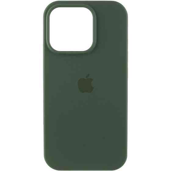 Чехол Silicone Case (AA) Logo with MagSafe для Apple iPhone 15 (6.1") Херсон