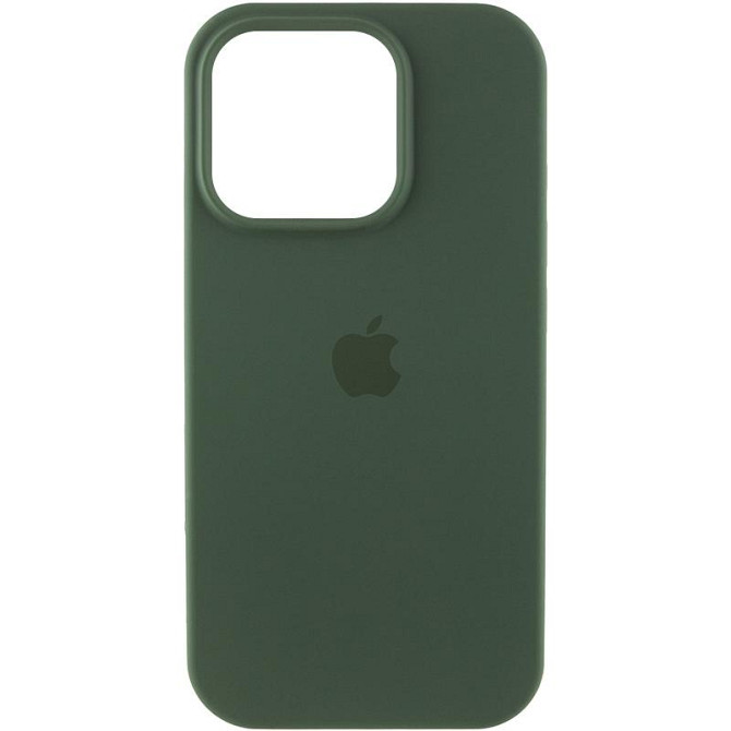 Чехол Silicone Case (AA) Logo with MagSafe для Apple iPhone 15 (6.1") Херсон - зображення 1
