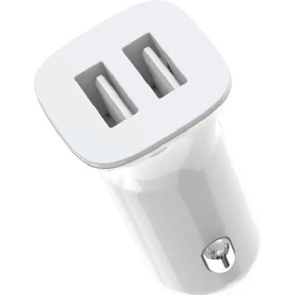 Автомобільний зарядний пристрій XO CC31 2USB 12W 2.4A White (Код товару:24859) Харьков - изображение 2