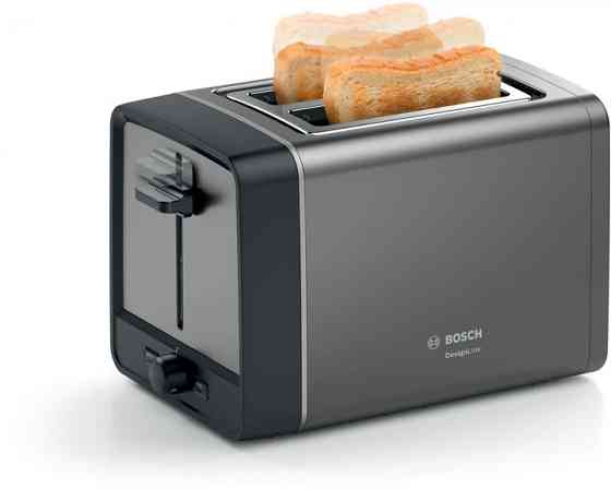 Тостер Bosch TAT5P425 970 Вт черный Київ