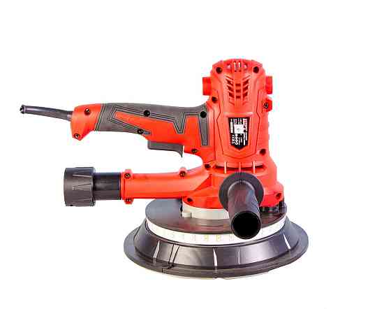 Шлифмашина для стен и потолка MPT 850 Вт 1400-2700 об/мин Ø180 мм диодная подсветка аксессуары 6 шт  Харків