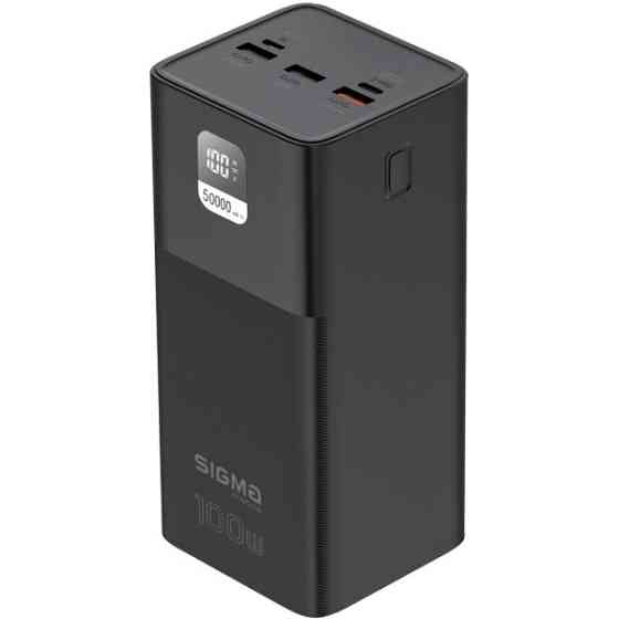 Power Bank Sigma X-Power 50000mAh Black (SI50A6QLX) Харьков