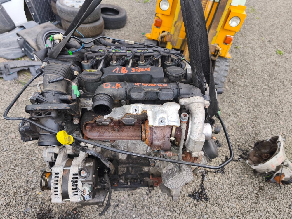 Двигатель в сборе Ford Fusion 1.6 tdci 2002-2006 (7S6Q-6007-DA) Ковель - изображение 1