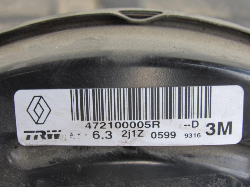 Вакуумный усилитель тормозов Renault Scenic III 2009-2016 (472100005R) Ковель - изображение 2