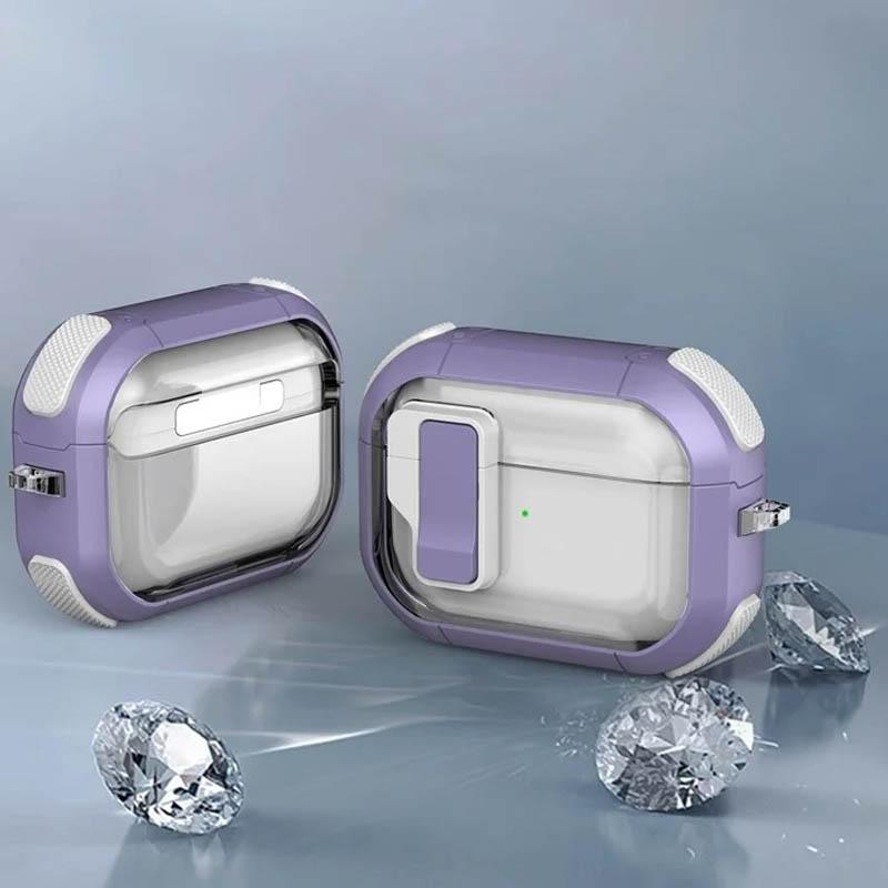 Уценка Футляр противоударный Locking Button для наушников Airpods Pro Херсон - изображение 4