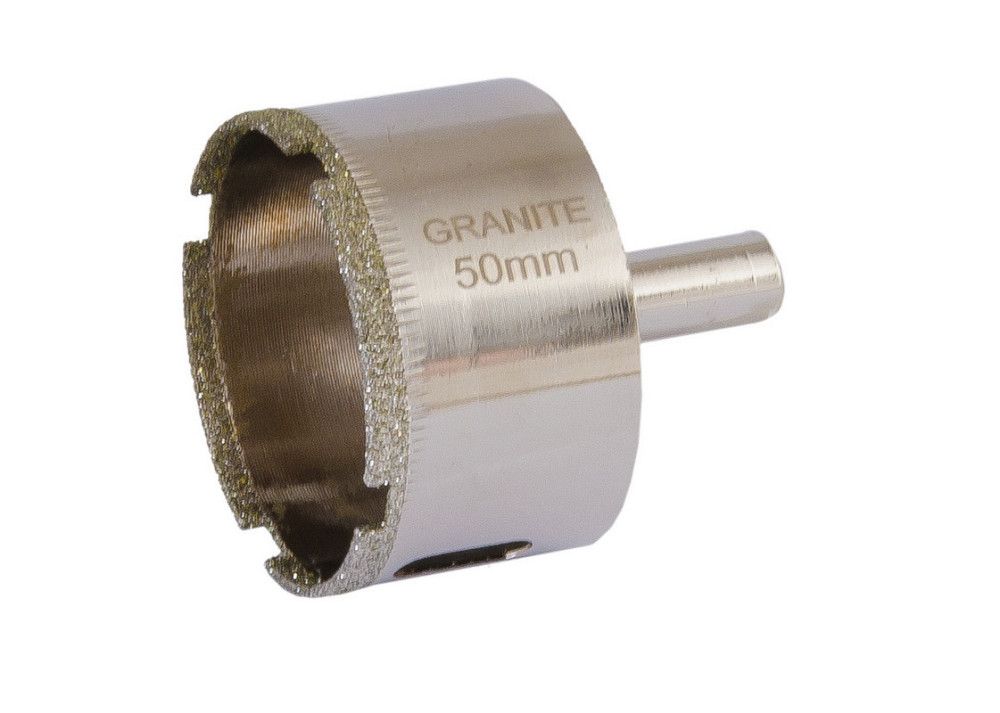 Сверло для стекла и керамики GRANITE трубчатое с алмазным напылением 50 мм 2-01-250 Харьков - изображение 3
