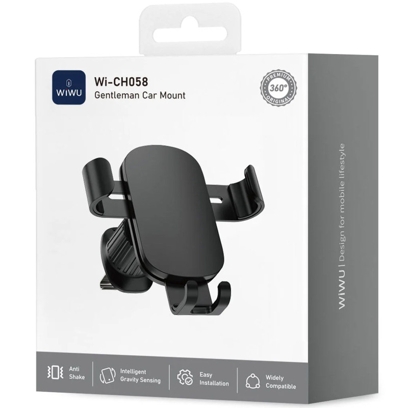 Автодержатель WIWU CH058 Gentleman (air outlet) Херсон - изображение 2