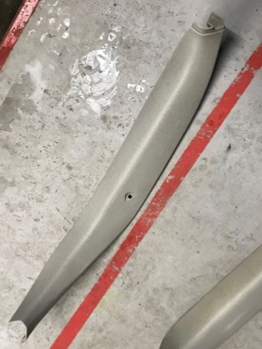 Бу накладка крышки багажника Renault Laguna 2 8200001621, левая лифтбек. Кропивницкий - изображение 2