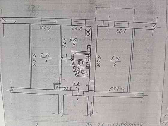 продажа 2-к квартира Васильковский, Калиновка, 26500 $ 