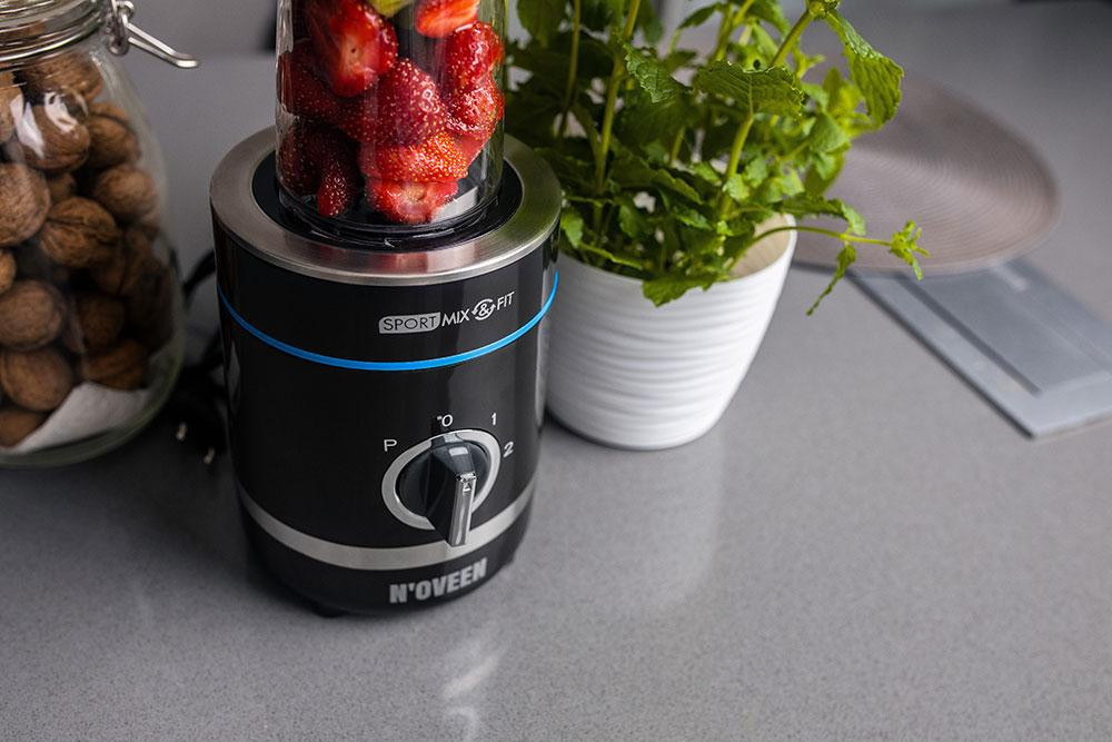 Фитнес-блендер Noveen Sport Mix & Fit SB-1000-Xline-BlaСk 300 Вт черный Київ - зображення 7