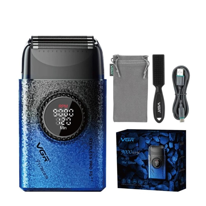 Электробритва VGR V-377 BLUE синий Київ - зображення 1