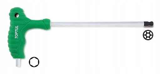 Набор шестигранников с ручкой L-обр в ложементе TOPTUL GAAT0803 Харьков