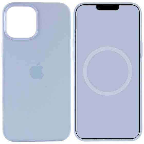 Чехол Silicone case (AAA) with Magsafe and Animation для Apple iPhone 12 Pro Max (6.7") Херсон