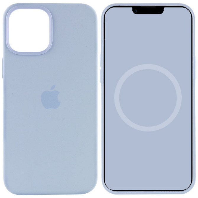 Чехол Silicone case (AAA) with Magsafe and Animation для Apple iPhone 12 Pro Max (6.7") Херсон - зображення 1