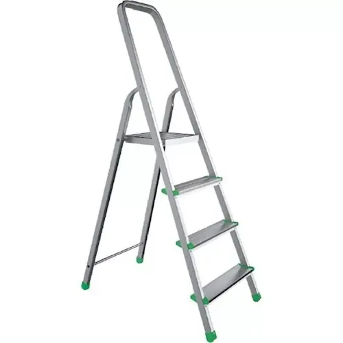 Стремянка алюминиевая - 914 (4 ступени) (ITOSS) высота 77 см Київ - зображення 1