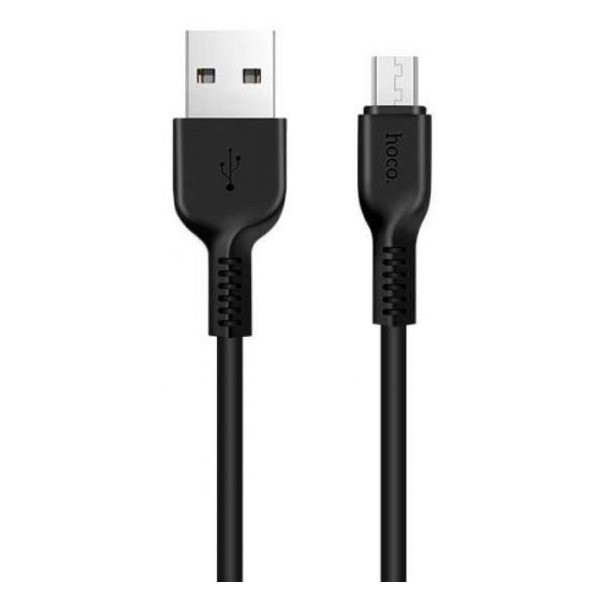 Кабель Hoco X13 Easy USB to Micro 1m Black Харків - зображення 1