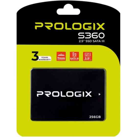 Накопичувач SSD 256GB Prologix S360 2.5" SATAIII 3D TLC (PRO256GS360) Харків