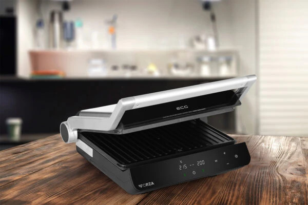 Гриль контактный ECG 5200 Fuego 2000 Вт черный Киев - изображение 3