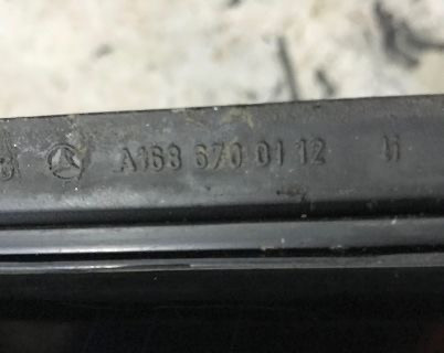 Бу стекло глухое заднее левое нижнее Mercedes W168, A1686700112. Кропивницкий - изображение 2